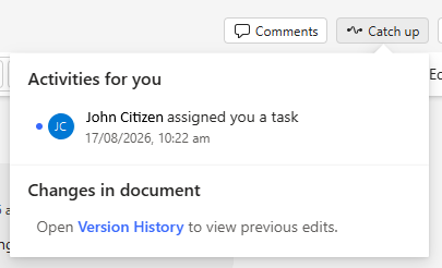 PDF with comments